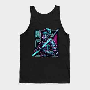 Samurai Cyberpunk Tank Top